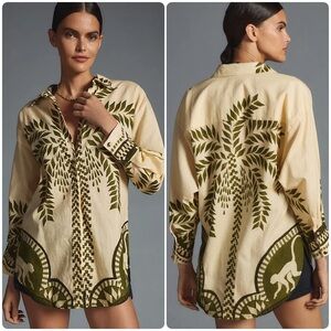 Eugenia Fernández Anthropologie Rihad Buttondown Blouse